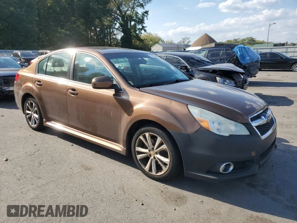 2013 Subaru Legacy Limited with VIN 4S3BMBL68D3031221, listed as a Copart auction lot 74792814 with 104,354 mi miles and Salvage title. Bid and sale history available at DreamBid. Image 4.