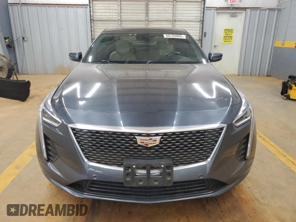 2019 Cadillac CT6 Luxury AWD with VIN 1G6KB5RS5KU129483, listed as a Copart auction lot 60120005 with 49,243 mi miles and Salvage title. Bid and sale history available at DreamBid. Image 5.