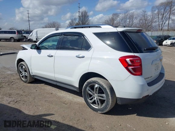 2017 Chevrolet Equinox Premier with VIN 2GNFLGEK8H6213485, listed as a IAAI auction lot 41715966 with 113,457 mi miles. Bid and sale history available at carsss.com. Image 14.