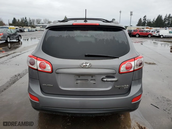 2010 Hyundai Santa Fe Limited with VIN 5NMSKDAG5AH377642, listed as a Copart auction lot 87481124 with 117,964 mi miles and Salvage Title. Bid and sale history available at carsss.com. Image 6.