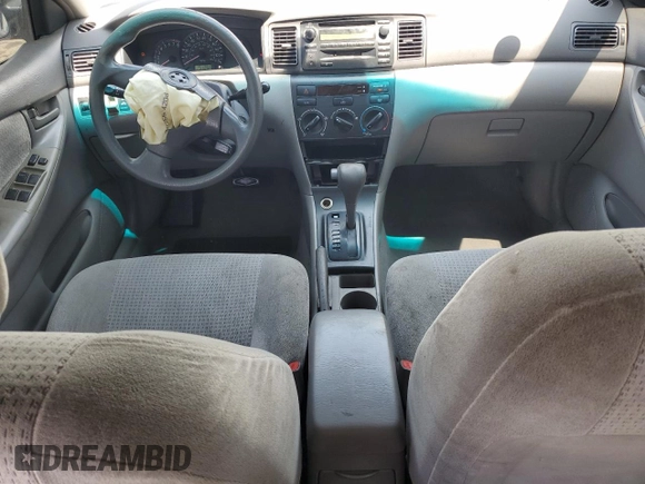 2005 Toyota Corolla CE with VIN 1NXBR32EX5Z528911, listed as a Copart auction lot 55145825 with 270,487 mi miles and Salvage Title. Bid and sale history available at DreamBid. Image 8.