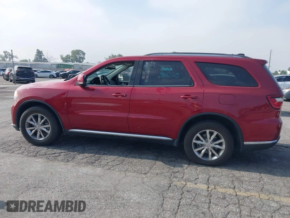2015 Dodge Durango Limited with VIN 1C4RDHDG9FC100932, listed as a IAAI auction lot 42339913 with 134,865 mi miles and . Bid and sale history available at DreamBid. Image 14.