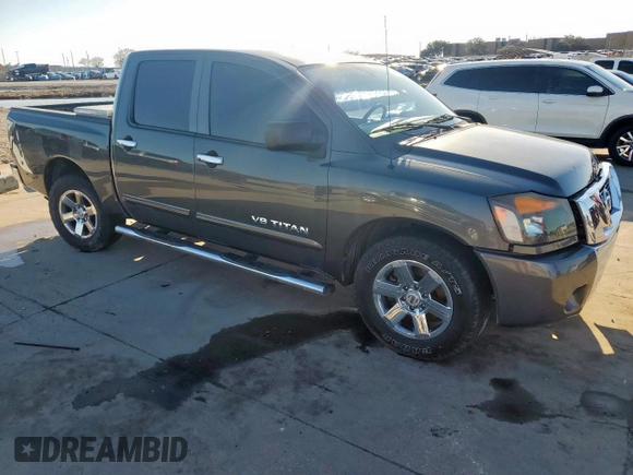 2011 Nissan Titan SV with VIN 1N6BA0ED8BN310143, listed as a Copart auction lot 46824825 with 169,356 mi miles and Salvage Title. Bid and sale history available at DreamBid. Image 4.