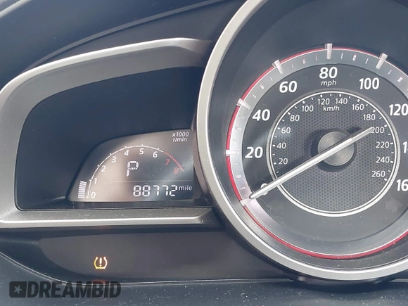 2014 Mazda 3 i Grand Touring with VIN JM1BM1W72E1196080, listed as a IAAI auction lot 42002800 with 88,772 mi miles. Bid and sale history available at carsss.com. Image 7.