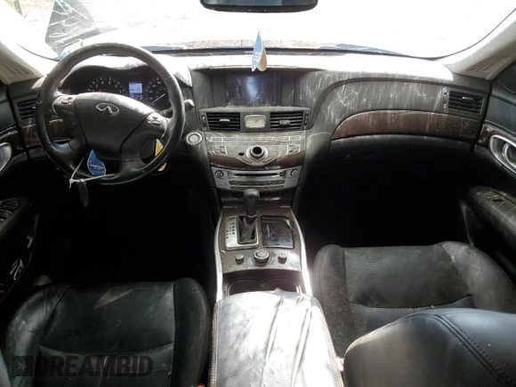 2013 Infiniti M z VIN JN1BY1AP5DM511286, wystawiony jako Copart lot #50391645 z przebiegiem 195 108 mil mil oraz Czysty tytuł • Clean title. Historia ofert i sprzedaży dostępna na DreamBid. Obrazek 8.