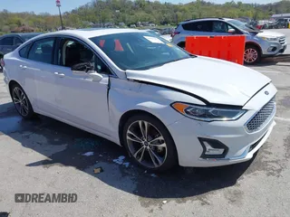 2020 Ford Fusion Titanium with VIN 3FA6P0D90LR175244, listed as a IAAI auction lot 41984159 with 92,184 mi miles and . Bid and sale history available at DreamBid. Image 1.