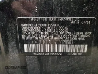 2014 Subaru Impreza Special Sports Premium с VIN JF1GPAL67E8328983, выставлен на аукционе Copart как лот 51446125 с пробегом Не указан миль и Списание • Salvage title. История ставок и продаж доступна на DreamBid. Изображение 14.