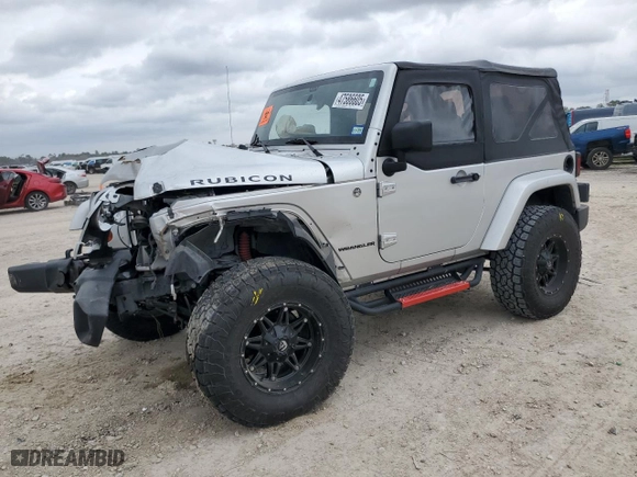 2012 Jeep Wrangler Rubicon with VIN 1C4HJWCG1CL120422, listed as a Copart auction lot 47586605 with 0 mi miles and Salvage Title. Bid and sale history available at carsss.com. Image 1.