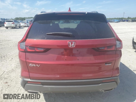 2024 Honda CR-V Sport with VIN 7FARS5H56RE010419, listed as a Copart auction lot 53229845 with 19,705 mi miles and Salvage Title. Bid and sale history available at DreamBid. Image 6.