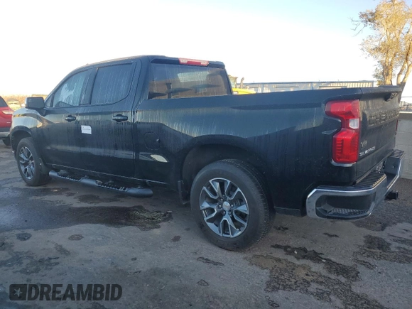 2022 Chevrolet Silverado 1500 LT with VIN 1GCPACED0NZ626885, listed as a Copart auction lot 77955324 with 0 mi miles and Salvage Title. Bid and sale history available at carsss.com. Image 2.