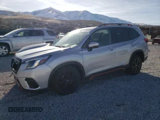 2024 Subaru Forester Sport with VIN JF2SKAGC4RH414181, listed as a Copart auction lot 46429095 with 32,910 mi miles and Salvage Title. Bid and sale history available at carsss.com. Image 1.
