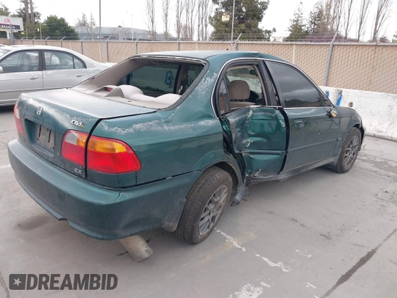 2000 Honda Civic EX z VIN 2HGEJ8642YH529454, wystawiony jako IAAI lot #41782757 z przebiegiem 243 743 mil mil oraz . Historia ofert i sprzedaży dostępna na DreamBid. Obrazek 4.
