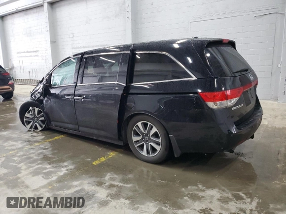2016 Honda Odyssey Touring Elite с VIN 5FNRL5H90GB132881, выставлен на аукционе Copart как лот 56916385 с пробегом 100 396 миль миль и Списание • Salvage title. История ставок и продаж доступна на DreamBid. Изображение 2.
