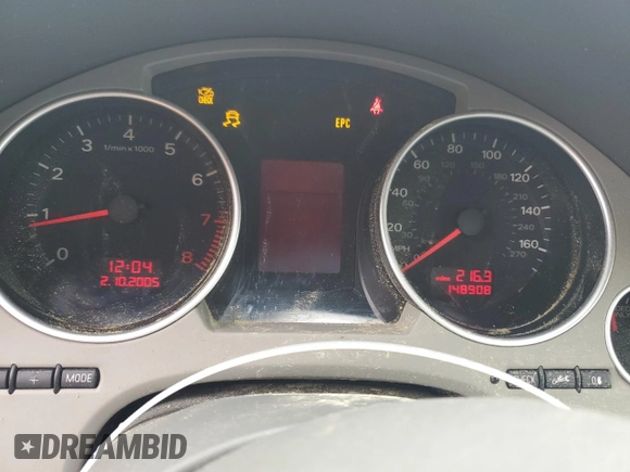 2007 Audi A4 2.0T z VIN WAUAF48H47K016976, wystawiony jako Copart lot #44541345 z przebiegiem 148 908 mil mil oraz Czysty tytuł • Clean title. Historia ofert i sprzedaży dostępna na DreamBid. Obrazek 9.