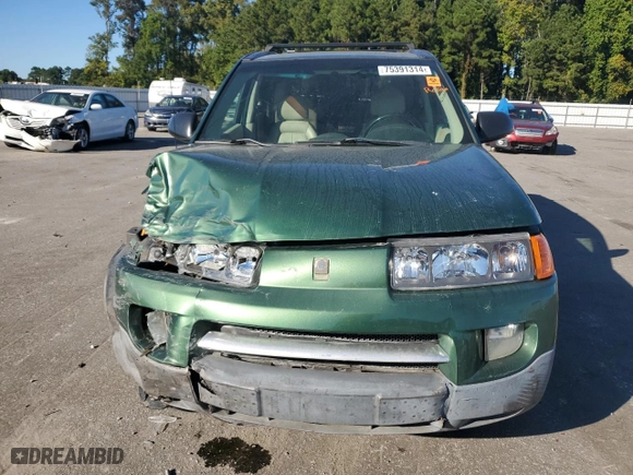 2004 Saturn VUE V6 with VIN 5GZCZ53454S847314, listed as a Copart auction lot 75391314 with 166,238 mi miles and Salvage Title. Bid and sale history available at carsss.com. Image 5.