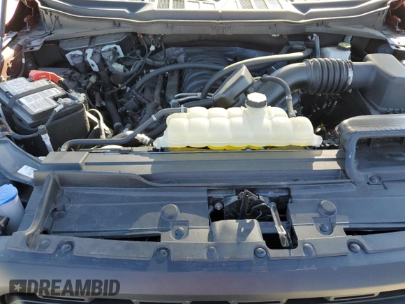 2023 Ford F-150 XL with VIN 1FTMF1C59PKE73620, listed as a Copart auction lot 88289545 with 10,935 mi miles and Salvage Title. Bid and sale history available at carsss.com. Image 11.