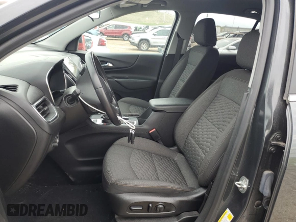 2021 Chevrolet Equinox LT with VIN 2GNAXUEV8M6143410, listed as a Copart auction lot 55560745 with 36,007 mi miles and Salvage Title. Bid and sale history available at DreamBid. Image 7.