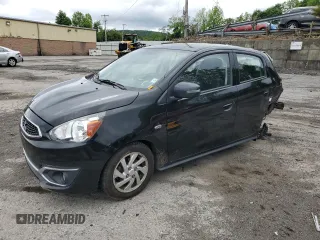 2017 Mitsubishi Mirage SE z VIN ML32A4HJ4HH010301, wystawiony jako Copart lot #58690375 z przebiegiem 14 100 mil mil oraz Szkoda całkowita • Salvage title. Historia ofert i sprzedaży dostępna na DreamBid. Obrazek 1.