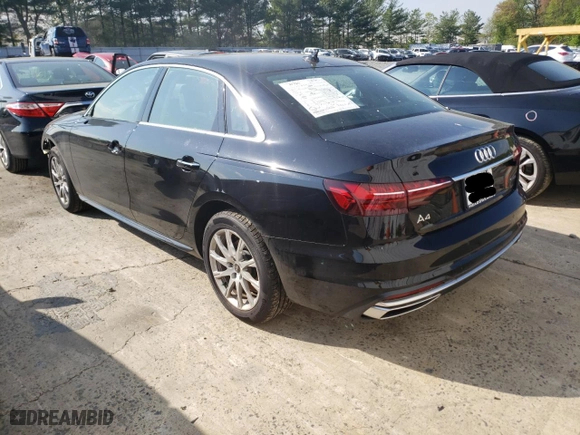2023 Audi A4 Sedan Premium with VIN WAUABAF41PN012764, listed as a Copart auction lot 47812353 with 6,515 mi miles. Bid and sale history available at carsss.com. Image 1.