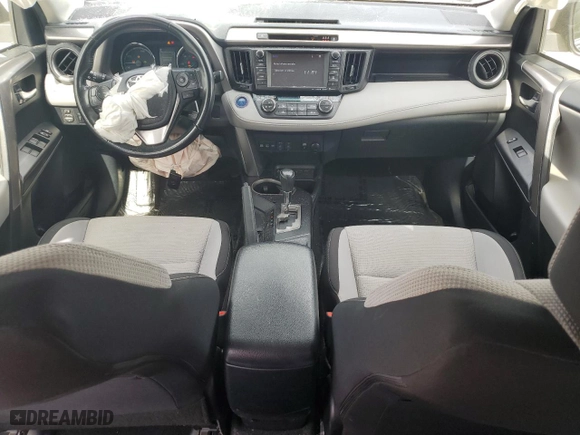 2018 Toyota RAV4 Hybrid LE Plus with VIN JTMRJREV9JD239456, listed as a Copart auction lot 47794485 with 128,136 mi miles and Salvage Title. Bid and sale history available at carsss.com. Image 8.