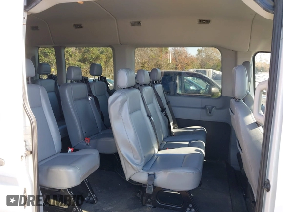 2018 Ford Transit Passenger XL with VIN 1FBAX2CM9JKA05167, listed as a IAAI auction lot 41010530 with 47,949 mi miles and . Bid and sale history available at DreamBid. Image 8.