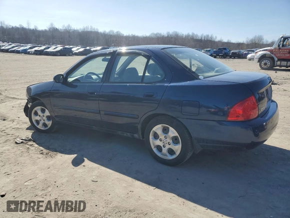 2006 Nissan Sentra S with VIN 3N1CB51DX6L614221, listed as a Copart auction lot 48555105 with 215,147 mi miles and Salvage Title. Bid and sale history available at DreamBid. Image 2.