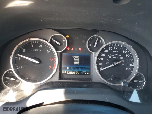 2016 Toyota Tundra 2WD Truck SR5 with VIN 5TFEW5F16GX202571, listed as a Copart auction lot 86538324 with 135,039 mi miles and Salvage Title. Bid and sale history available at carsss.com. Image 9.