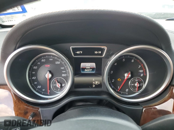 2016 Mercedes-Benz GLE 400 with VIN 4JGDA5GB8GA685769, listed as a Copart auction lot 54060705 with 54,377 mi miles and Salvage title. Bid and sale history available at DreamBid. Image 9.