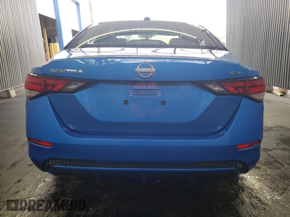 2024 Nissan Sentra SV with VIN 3N1AB8CV6RY242897, listed as a Copart auction lot 62818855 with 13,911 mi miles and Clean title. Bid and sale history available at DreamBid. Image 6.
