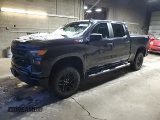 2022 Chevrolet Silverado 1500 Custom Trail Boss with VIN 3GCPDCED9NG673954, listed as a Copart auction lot 84696954 with 31,744 mi miles and Salvage Title. Bid and sale history available at DreamBid. Image 1.