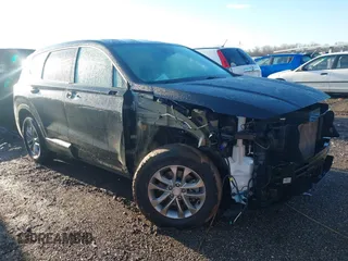 2019 Hyundai Santa Fe SEL with VIN 5NMS33AD7KH134462, listed as a IAAI auction lot 41650728 with 54,713 mi miles. Bid and sale history available at carsss.com. Image 1.