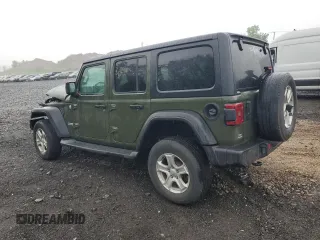 2021 Jeep Wrangler Unlimited Sport S с VIN 1C4HJXDN0MW659729, выставлен на аукционе Copart как лот 61238145 с пробегом 54 565 миль миль и Списание • Salvage title. История ставок и продаж доступна на DreamBid. Изображение 2.