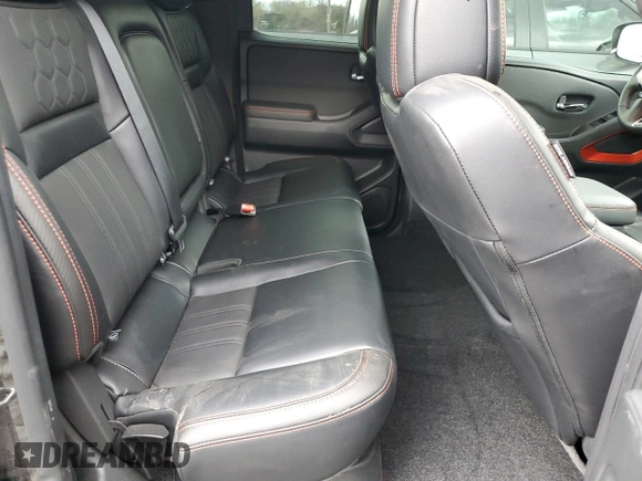2024 Nissan Frontier Pro-4X with VIN 1N6ED1EKXRN600239, listed as a Copart auction lot 53429825 with 16,383 mi miles and Salvage title. Bid and sale history available at DreamBid. Image 10.