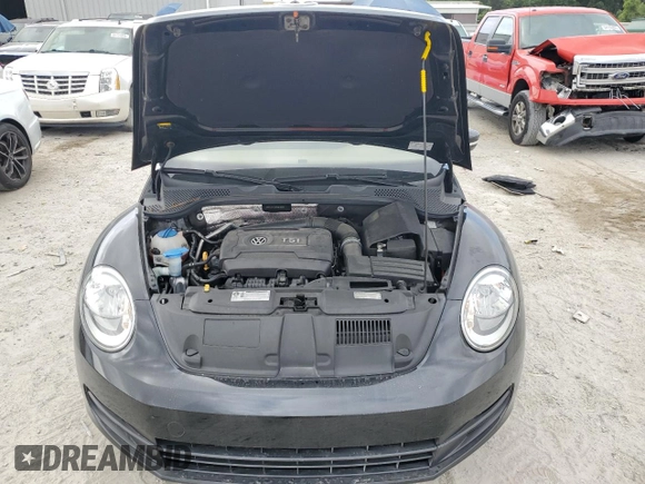 2015 Volkswagen Beetle 1.8T w/Tech with VIN 3VW517AT0FM805617, listed as a Copart auction lot 54699545 with 50,247 mi miles and Non Repairable. Bid and sale history available at DreamBid. Image 11.