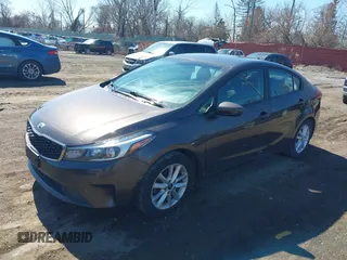 2017 Kia Forte LX with VIN 3KPFL4A78HE145715, listed as a IAAI auction lot 41803593 with 50,609 mi miles. Bid and sale history available at carsss.com. Image 18.