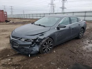 2017 Chevrolet Malibu LT with VIN 1G1ZE5ST1HF280641, listed as a Copart auction lot 42994205 with 108,520 mi miles and Salvage Title. Bid and sale history available at carsss.com. Image 1.