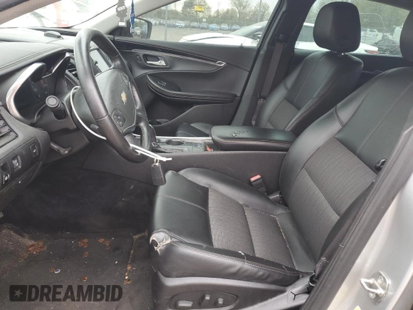 2016 Chevrolet Impala LT with VIN 2G1115S37G9124457, listed as a Copart auction lot 53781545 with 163,938 mi miles and Salvage Title. Bid and sale history available at DreamBid. Image 7.