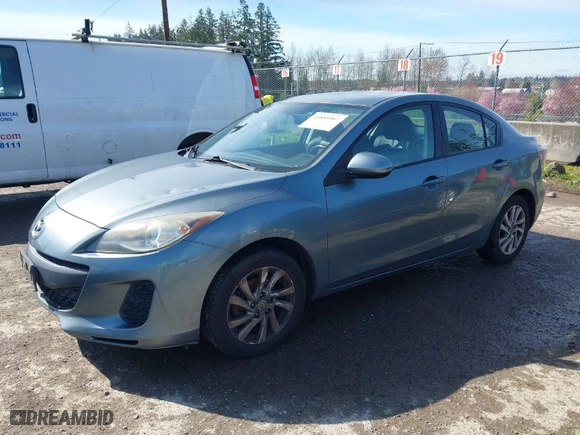 2012 Mazda Mazda3 i Grand Touring with VIN JM1BL1W81C1670836, listed as a IAAI auction lot 41885507 with 242,280 mi miles. Bid and sale history available at carsss.com. Image 2.