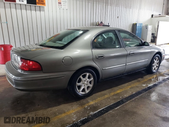 2002 Mercury Sable GS with VIN 1MEFM50U22A647574, listed as a Copart auction lot 54514375 with 111,333 mi miles and Salvage Title. Bid and sale history available at DreamBid. Image 3.