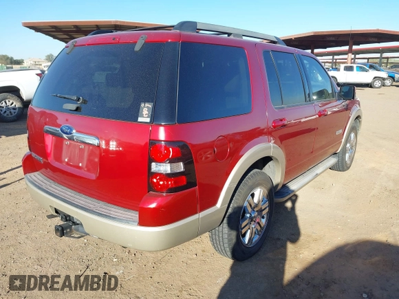 2008 Ford Explorer Eddie Bauer with VIN 1FMEU64E18UA03959, listed as a IAAI auction lot 41644178 with 97,717 mi miles. Bid and sale history available at carsss.com. Image 4.