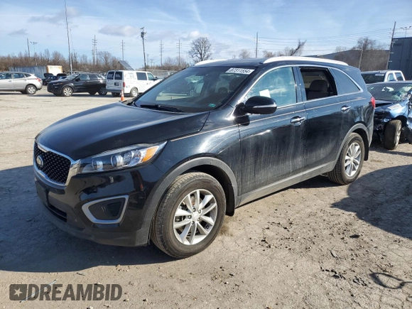 2018 Kia Sorento LX with VIN 5XYPG4A36JG350173, listed as a Copart auction lot 87311554 with 126,131 mi miles and Salvage Title. Bid and sale history available at carsss.com. Image 1.