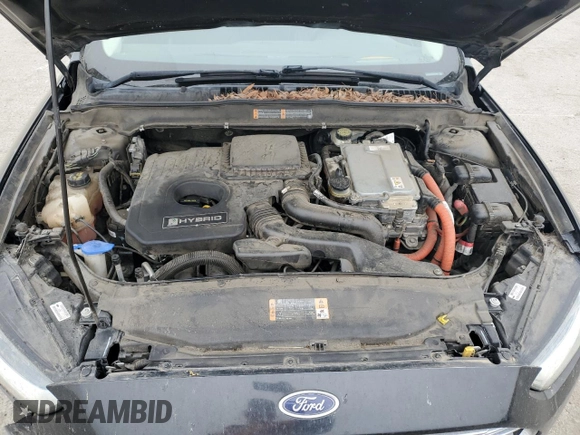 2014 Ford Fusion Titanium Hybrid with VIN 3FA6P0RU3ER219947, listed as a Copart auction lot 53566235 with 186,846 mi miles and Salvage Title. Bid and sale history available at carsss.com. Image 11.