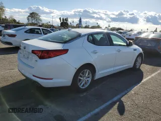 2013 Kia Optima LX with VIN KNAGM4A73D5351416, listed as a Copart auction lot 48434925 with 120,470 mi miles and Clean Title. Bid and sale history available at carsss.com. Image 3.