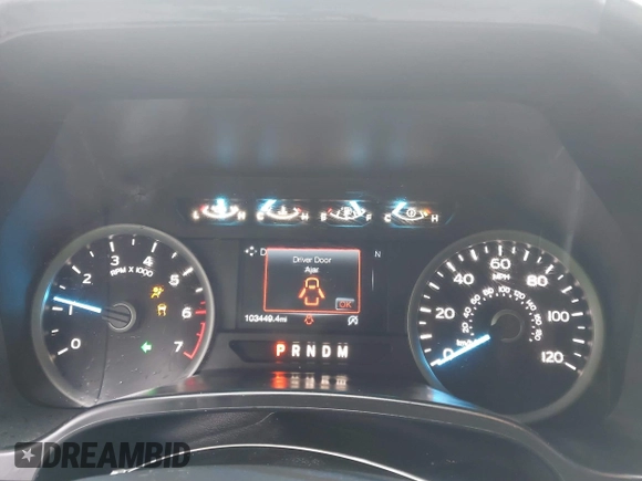 2018 Ford F-150 XL with VIN 1FTEW1E57JFA51993, listed as a IAAI auction lot 41620187 with 103,449 mi miles. Bid and sale history available at carsss.com. Image 7.