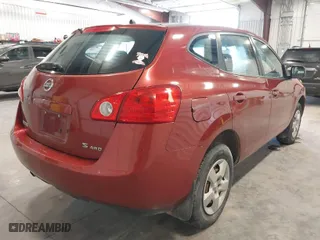 2009 Nissan Rogue SL with VIN JN8AS58V09W176718, listed as a IAAI auction lot 41603819 with 124,007 mi miles. Bid and sale history available at carsss.com. Image 4.