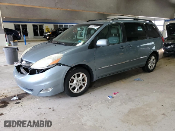 2006 Toyota Sienna XLE with VIN 5TDZA22C46S445502, listed as a Copart auction lot 52679885 with 186,017 mi miles and Salvage Title. Bid and sale history available at carsss.com. Image 1.