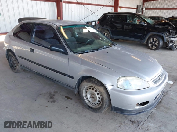 2000 Honda Civic CX with VIN 2HGEJ6329YH109973, listed as a IAAI auction lot 41565435 with 205,462 mi miles. Bid and sale history available at carsss.com. Image 1.