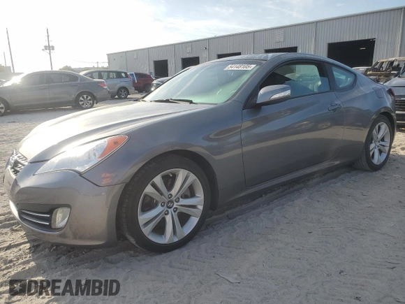 2011 Hyundai Genesis Coupe Grand Touring с VIN KMHHU6KH0BU046206, выставлен на аукционе Copart как лот 54148105 с пробегом 126 083 миль миль и На запчасти • Non repairable. История ставок и продаж доступна на DreamBid. Изображение 1.