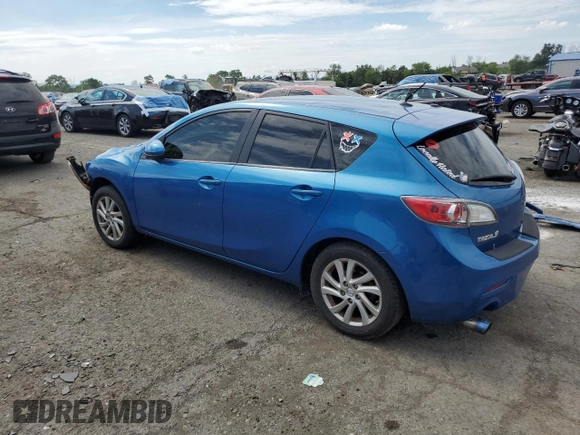 2012 Mazda 3 i Touring with VIN JM1BL1L88C1679005, listed as a Copart auction lot 64215215 with 133,091 mi miles and Salvage title. Bid and sale history available at DreamBid. Image 2.