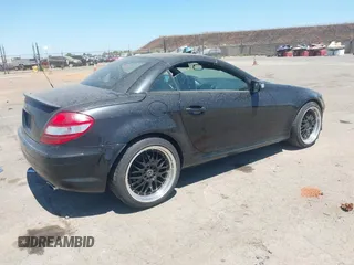 2006 Mercedes-Benz SLK 280 with VIN WDBWK54F86F102148, listed as a IAAI auction lot 42860504 with 128,388 mi miles and . Bid and sale history available at DreamBid. Image 4.
